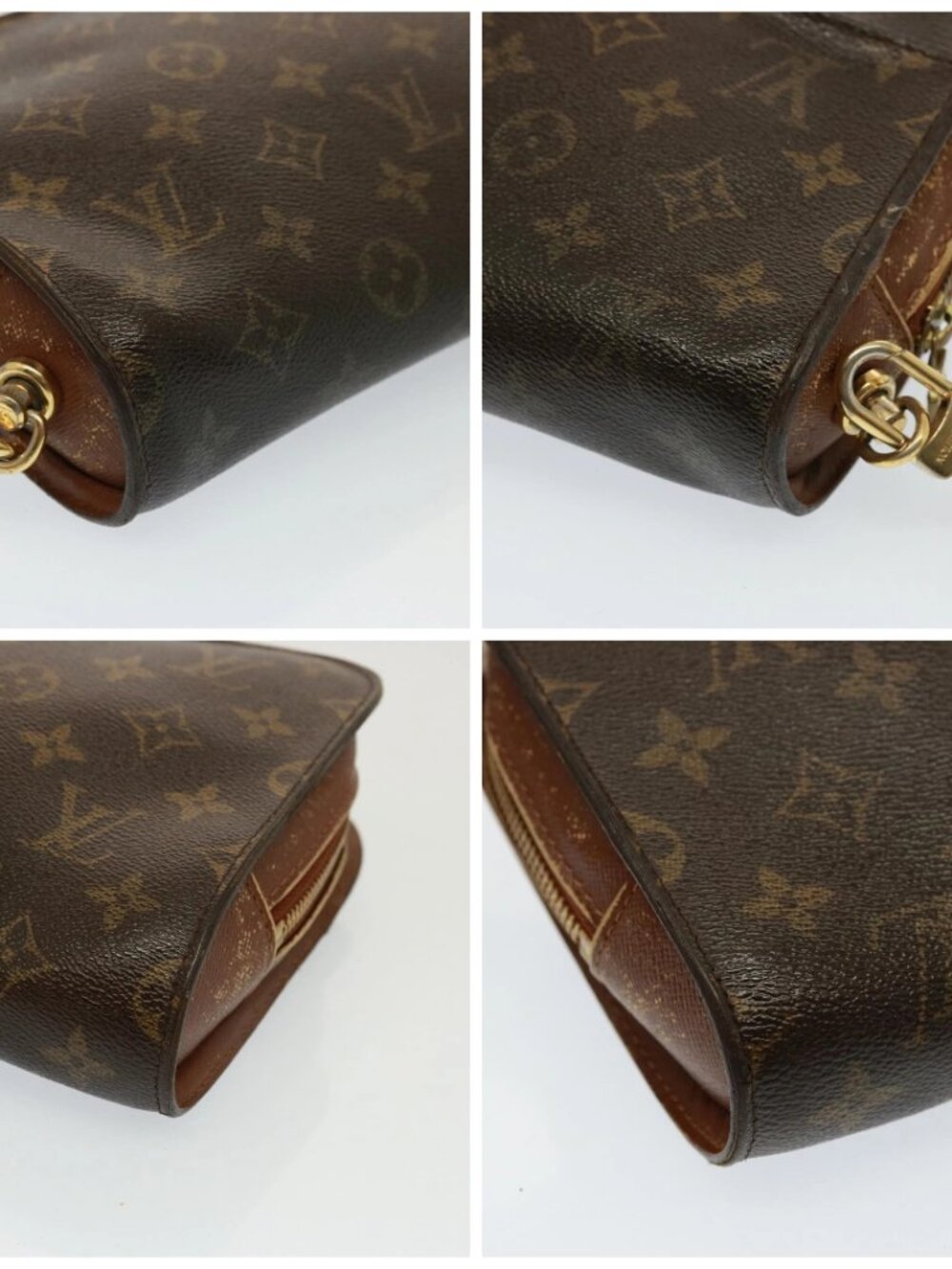 LOUIS VUITTON Monogram Orsay Clutch Bag M51790 LV Auth 79034 - Picture 16 of 16